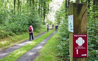 „Anpilgern“ auf dem Sigwardsweg