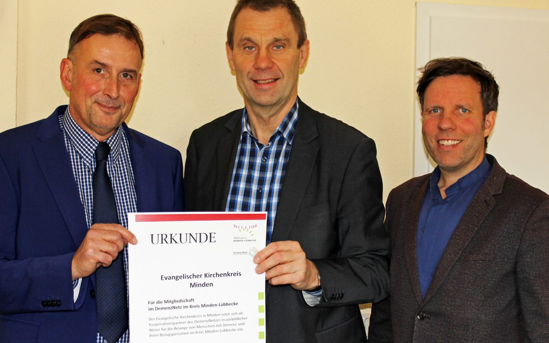 Kirchenkreis Minden ist jetzt Mitglied im „DemenzNetz im Kreis Minden-Lübbecke“