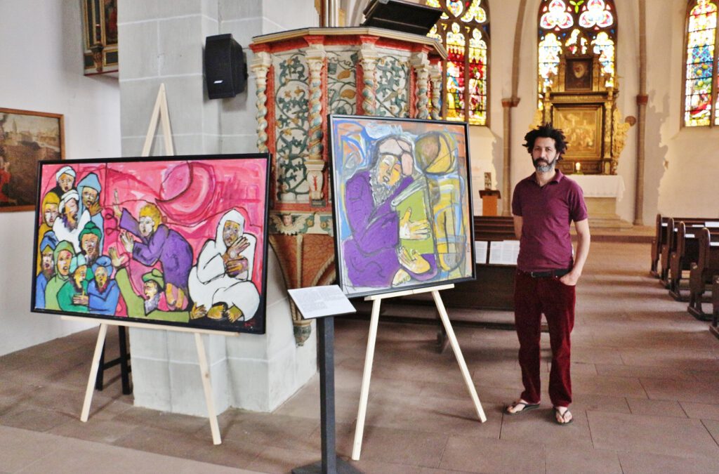 St. Simeonis zeigt Bilder von Mohamed Aziz El Khiar