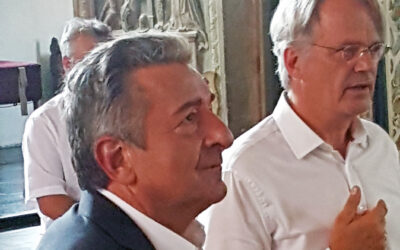 St. Marien: Besuch vom Präsidenten des Deutschen Nationalkomitees für Denkmalschutz