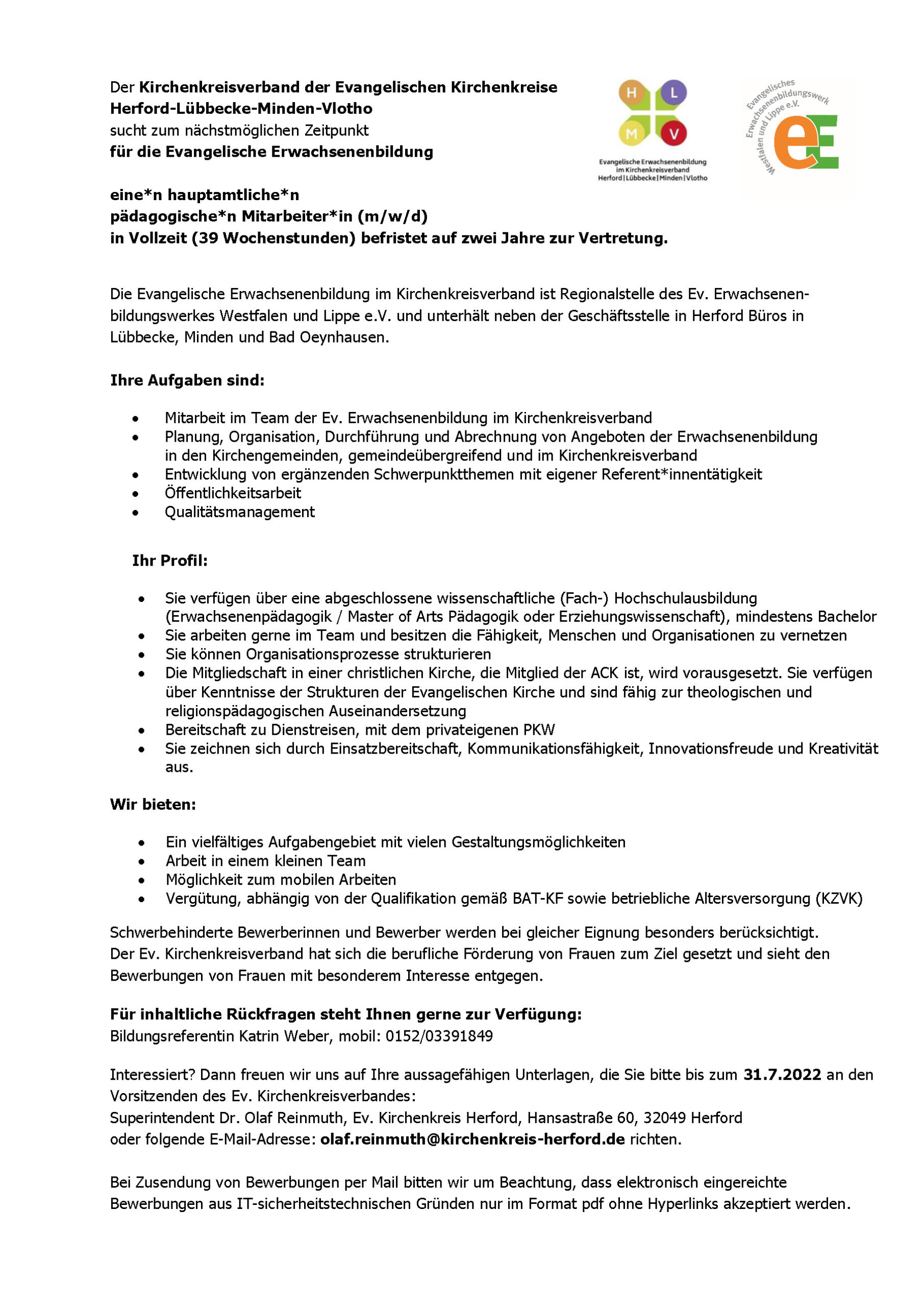 HPM Erwachsenenbildung 2022