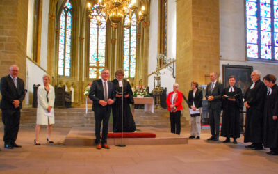 Feierlicher Wechsel an der Spitze der Kirchenkreisverwaltung und Würdigung des ehemaligen Superintendenten