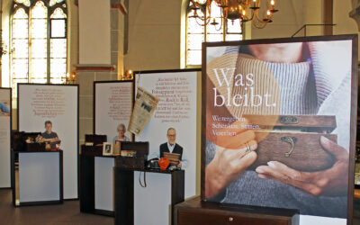  „Was bleibt.“ – Ausstellung, Veranstaltungs- und Predigtreihe in der St.-Marien-Kirche