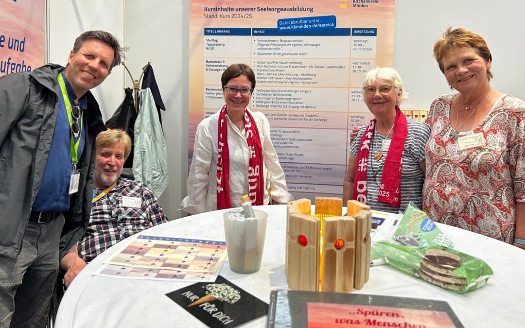 Kirchentag in Hannover: Krankenhaus- und Altenheimseelsorge des Kirchenkreises Minden präsentierte sich auf dem Markt der Möglichkeiten