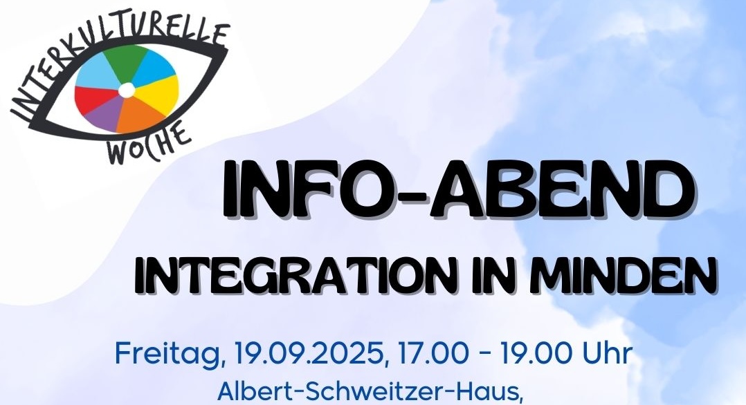 Integriert in Minden: Diskussionsabend als Teil der interkulturellen Woche am 19. September